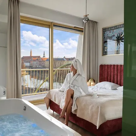 Z Jacuzzi I Widokiem Na Odre - Boulevard Drobnera