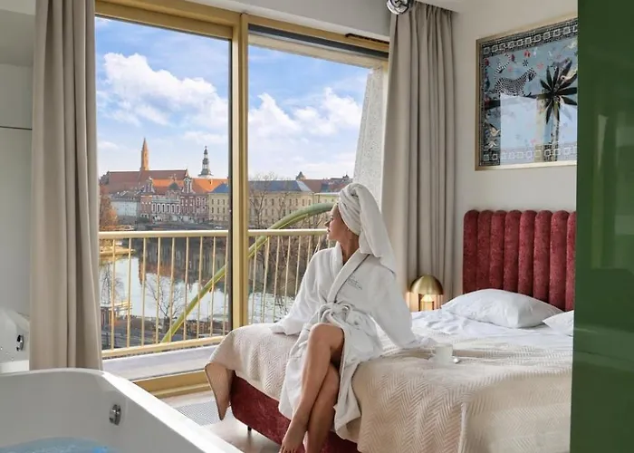 Z Jacuzzi I Widokiem Na Odrę - Boulevard Drobnera