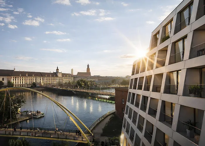 Z Jacuzzi I Widokiem Na Odrę - Boulevard Drobnera 3* Wrocław